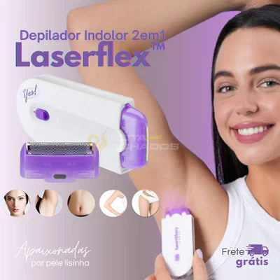 Depiladora Indolora 2 en 1 - Laser Flex